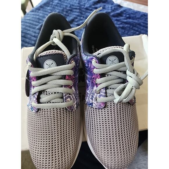 Inkkas Sneakers Star Wars Favorite Droids Flex Force Women's 6 Men's 4 New Rare - Picture 4 of 8